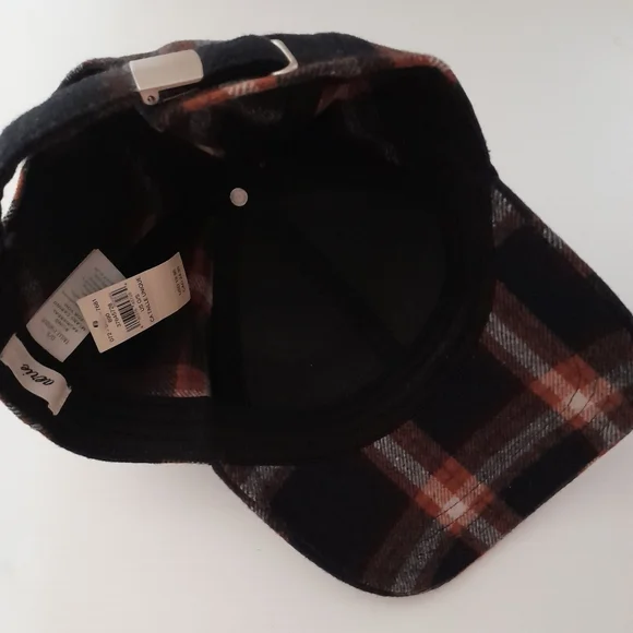 ● Aerie | Flannel Baseball Hat - Picture 8 of 14